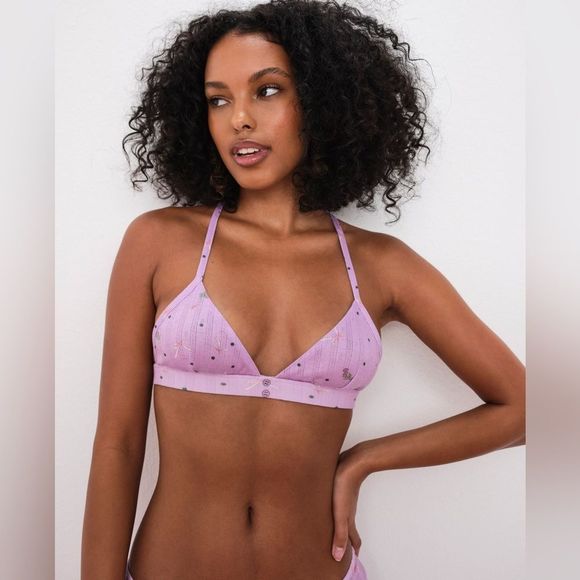 ‼️LAST SET AVAILABLE‼️FOR ♥️ & 🍋 POINTELLE BRALETTE & PANTY SLEEP SET SEXY CUTE - Picture 6 of 6